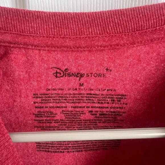 Disney Store Disney Mickey Mouse Graphic T-Shirt Mens Medium Red - Picture 4 of 7